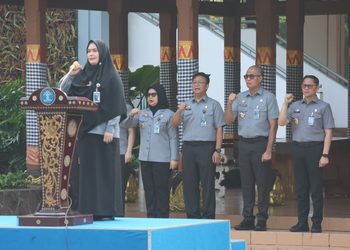 Apel Pagi BPSDM Hukum dan BSK Hukum, Wakil Direktur Akademik Poltekpin Dorong Pegawai Adaptif Hadapi Perubahan